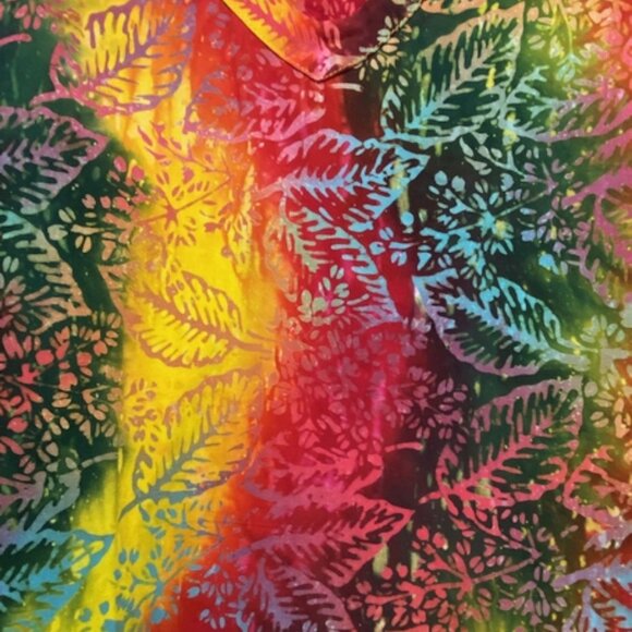 Blue Sky Clothing Batik Tunic size 4x - Picture 2 of 2